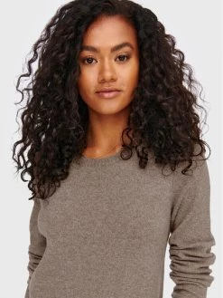 ONLY Γυναίκες Πλεκτά Φορέματα Φόρεμα υφασμάτινο Rica 15275248 Καφέ Slim Fit -Φτηνός Only Κατάστημα unnamed file 1042