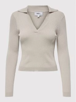 ONLY Γυναίκες Μπλουζάκια Μπλουζάκι Nimone 15267703 Μπεζ Slim Fit -Φτηνός Only Κατάστημα unnamed file 1050