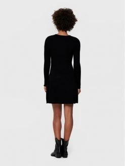 ONLY Γυναίκες Πλεκτά Φορέματα Φόρεμα υφασμάτινο Alma 15185761 Μαύρο Regular Fit -Φτηνός Only Κατάστημα unnamed file 1079