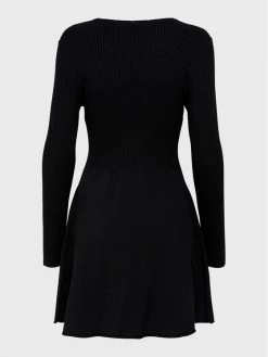 ONLY Γυναίκες Πλεκτά Φορέματα Φόρεμα υφασμάτινο Alma 15185761 Μαύρο Regular Fit -Φτηνός Only Κατάστημα unnamed file 1082