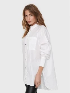 ONLY Γυναίκες Casual Πουκάμισα Πουκάμισο Selma 15229736 Λευκό Relaxed Fit -Φτηνός Only Κατάστημα unnamed file 1086