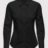 ONLY Γυναίκες Casual Πουκάμισα Πουκάμισο Frida 15270350 Μαύρο Regular Fit -Φτηνός Only Κατάστημα unnamed file 1115