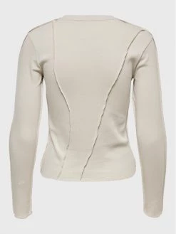 ONLY Γυναίκες Μπλουζάκια Μπλουζάκι Lindsay 15266738 Μπεζ Regular Fit -Φτηνός Only Κατάστημα unnamed file 1142