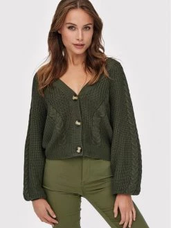 ONLY Γυναίκες Ζακέτες Ζακέτα Rosie 15210622 Πράσινο Regular Fit -Φτηνός Only Κατάστημα unnamed file 1147