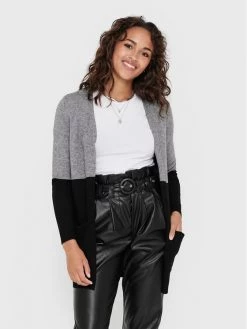 ONLY Γυναίκες Ζακέτες Ζακέτα Queen 15158746 Γκρι Regular Fit