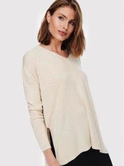 ONLY Γυναίκες Πουλόβερ Amalia 15219642 Μπεζ Regular Fit -Φτηνός Only Κατάστημα unnamed file 1175