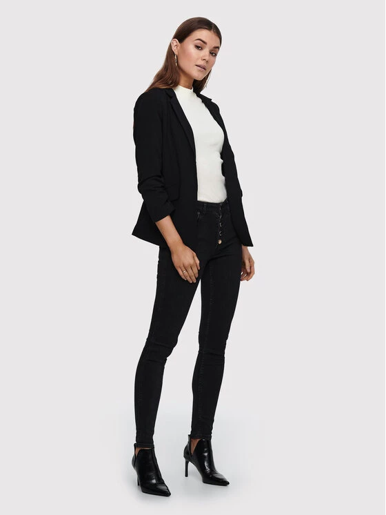 ONLY Γυναίκες Σακάκια & Μπλέιζερ Μπλέιζερ Carolina 15166743 Μαύρο Regular Fit 4 ONLY Γυναίκες Σακάκια & Μπλέιζερ Μπλέιζερ Carolina 15166743 Μαύρο Regular Fit - Image 2