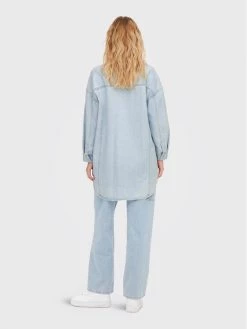 ONLY Γυναίκες Casual Πουκάμισα Τζιν πουκάμισο Kasia 15265390 Μπλε Relaxed Fit -Φτηνός Only Κατάστημα unnamed file 1240