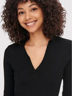 ONLY Γυναίκες Μπλουζάκια Μπλουζάκι Nimone 15267703 Μαύρο Slim Fit -Φτηνός Only Κατάστημα unnamed file 1250