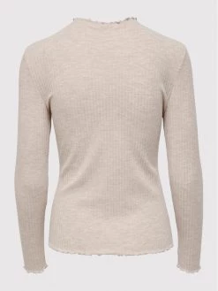 ONLY Γυναίκες Μπλουζάκια Μπλουζάκι Emma 15180040 Μπεζ Slim Fit -Φτηνός Only Κατάστημα unnamed file 1263