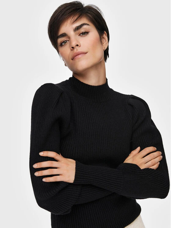 ONLY Γυναίκες Πουλόβερ Katia 15232494 Μαύρο Regular Fit 7 ONLY Γυναίκες Πουλόβερ Katia 15232494 Μαύρο Regular Fit - Image 5