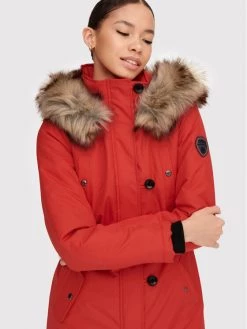 ONLY Γυναίκες Χειμωνιάτικα Μπουφάν Μπουφάν χειμωνιάτικο Iris 15213755 Κόκκινο Regular Fit -Φτηνός Only Κατάστημα unnamed file 1304