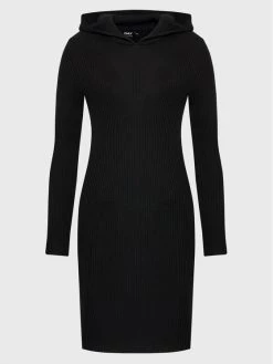 ONLY Γυναίκες Πλεκτά Φορέματα Φόρεμα υφασμάτινο Lorelai 15272749 Μαύρο Slim Fit -Φτηνός Only Κατάστημα unnamed file 1317