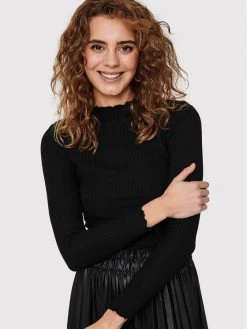 ONLY Γυναίκες Μπλουζάκια Μπλουζάκι Emma 15180040 Μαύρο Slim Fit -Φτηνός Only Κατάστημα unnamed file 1363