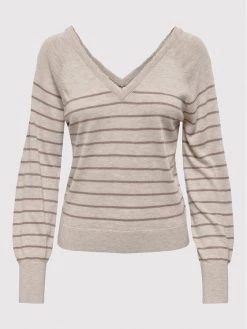 ONLY Γυναίκες Πουλόβερ Ana 15267985 Μπεζ Regular Fit