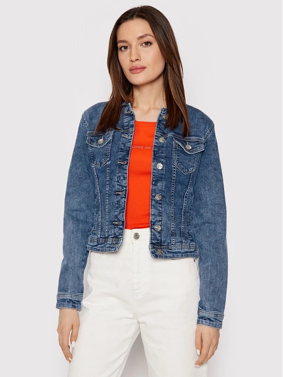 ONLY Γυναίκες Τζιν Μπουφάν Τζιν μπουφάν Tia 15170682 Σκούρο μπλε Regular Fit 3 ONLY Γυναίκες Τζιν Μπουφάν Τζιν μπουφάν Tia 15170682 Σκούρο μπλε Regular Fit