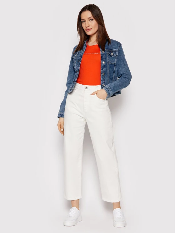 ONLY Γυναίκες Τζιν Μπουφάν Τζιν μπουφάν Tia 15170682 Σκούρο μπλε Regular Fit 4 ONLY Γυναίκες Τζιν Μπουφάν Τζιν μπουφάν Tia 15170682 Σκούρο μπλε Regular Fit - Image 2