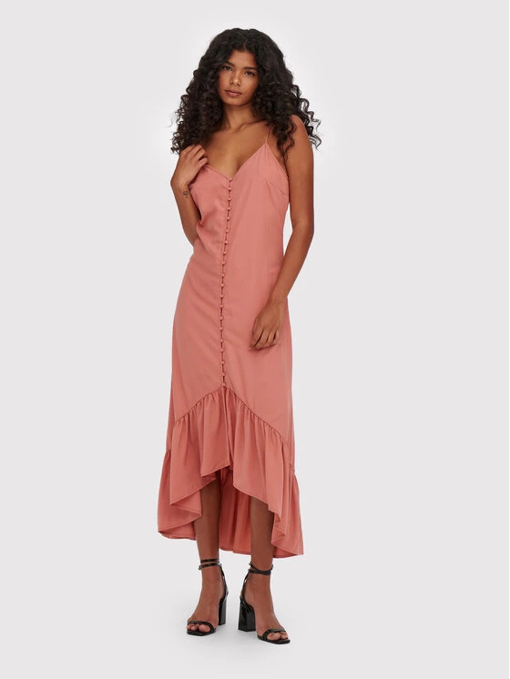 ONLY Γυναίκες Καλοκαιρινά Φορέματα Φόρεμα καλοκαιρινό Laura 15255501 Ροζ Regular Fit 4 ONLY Γυναίκες Καλοκαιρινά Φορέματα Φόρεμα καλοκαιρινό Laura 15255501 Ροζ Regular Fit - Image 2