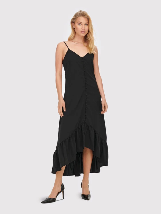 ONLY Γυναίκες Καλοκαιρινά Φορέματα Φόρεμα καλοκαιρινό Laura 15255501 Μαύρο Regular Fit 3 ONLY Γυναίκες Καλοκαιρινά Φορέματα Φόρεμα καλοκαιρινό Laura 15255501 Μαύρο Regular Fit