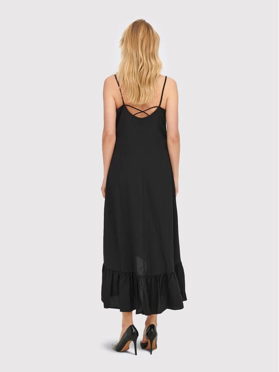 ONLY Γυναίκες Καλοκαιρινά Φορέματα Φόρεμα καλοκαιρινό Laura 15255501 Μαύρο Regular Fit 5 ONLY Γυναίκες Καλοκαιρινά Φορέματα Φόρεμα καλοκαιρινό Laura 15255501 Μαύρο Regular Fit - Image 3