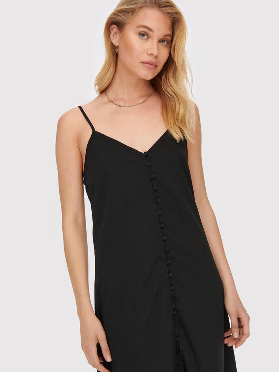 ONLY Γυναίκες Καλοκαιρινά Φορέματα Φόρεμα καλοκαιρινό Laura 15255501 Μαύρο Regular Fit 6 ONLY Γυναίκες Καλοκαιρινά Φορέματα Φόρεμα καλοκαιρινό Laura 15255501 Μαύρο Regular Fit - Image 4