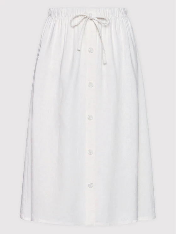 ONLY Γυναίκες Φούστα Midi Caro 15255151 Λευκό Regular Fit 7 ONLY Γυναίκες Φούστα Midi Caro 15255151 Λευκό Regular Fit - Image 5