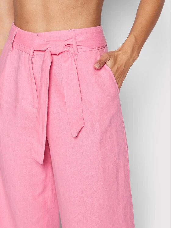 ONLY Γυναίκες Παντελόνες Παντελόνα Caro 15255128 Ροζ Regular Fit 6 ONLY Γυναίκες Παντελόνες Παντελόνα Caro 15255128 Ροζ Regular Fit - Image 4