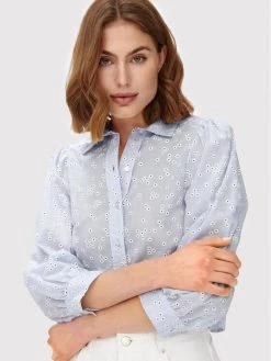 ONLY Γυναίκες Casual Πουκάμισα Πουκάμισο Tilde 15260406 Μπλε Regular Fit -Φτηνός Only Κατάστημα unnamed file 1432