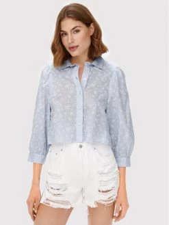 ONLY Γυναίκες Casual Πουκάμισα Πουκάμισο Tilde 15260406 Μπλε Regular Fit -Φτηνός Only Κατάστημα unnamed file 1433