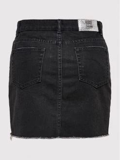 ONLY Γυναίκες Mini Φούστα τζιν Sky 15170554 Μαύρο Regular Fit -Φτηνός Only Κατάστημα unnamed file 1448