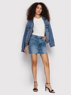 ONLY Γυναίκες Mini Φούστα τζιν Sky 15170554 Μπλε Regular Fit -Φτηνός Only Κατάστημα unnamed file 1455