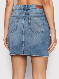 ONLY Γυναίκες Mini Φούστα τζιν Sky 15170554 Μπλε Regular Fit -Φτηνός Only Κατάστημα unnamed file 1456