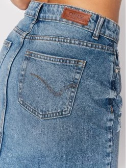 ONLY Γυναίκες Mini Φούστα τζιν Sky 15170554 Μπλε Regular Fit -Φτηνός Only Κατάστημα unnamed file 1457
