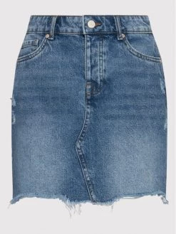 ONLY Γυναίκες Mini Φούστα τζιν Sky 15170554 Μπλε Regular Fit -Φτηνός Only Κατάστημα unnamed file 1458