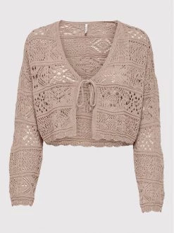 ONLY Γυναίκες Ζακέτες Ζακέτα Beach 15257604 Καφέ Relaxed Fit