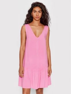 ONLY Γυναίκες Καλοκαιρινά Φορέματα Φόρεμα καλοκαιρινό Nova Life 15256622 Ροζ Regular Fit