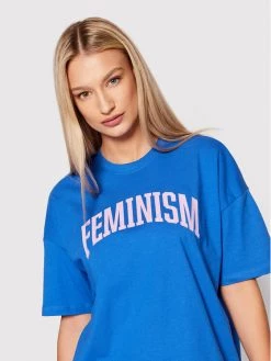 ONLY Γυναίκες T-shirts T-Shirt Stina 15259043 Μπλε Oversize -Φτηνός Only Κατάστημα unnamed file 1577