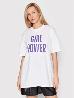 ONLY Γυναίκες T-shirts T-Shirt Stina 15259043 Λευκό Oversize