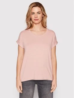 ONLY Γυναίκες T-shirts T-Shirt Moster 15106662 Ροζ Loose Fit