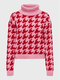 ONLY Γυναίκες Πουλόβερ Jaxie 15269065 Ροζ Regular Fit -Φτηνός Only Κατάστημα unnamed file 162