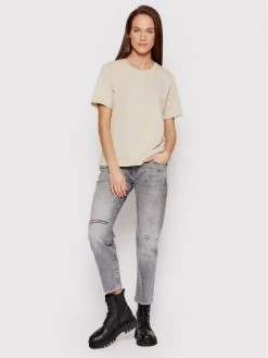 ONLY Γυναίκες T-shirts T-Shirt New 15256961 Μπεζ Regular Fit -Φτηνός Only Κατάστημα unnamed file 1630