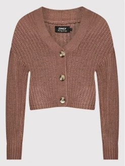 ONLY Γυναίκες Ζακέτες Ζακέτα Carol 15211521 Καφέ Relaxed Fit -Φτηνός Only Κατάστημα unnamed file 1674