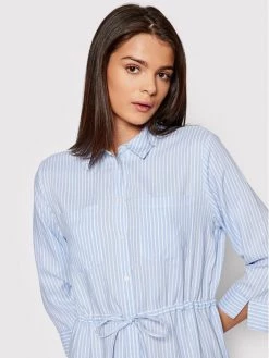 ONLY Γυναίκες Φορέματα σε Στυλ Πουκάμισο & Σεμιζιέ Φόρεμα πουκάμισο Tamari 15185738 Μπλε Regular Fit -Φτηνός Only Κατάστημα unnamed file 1678