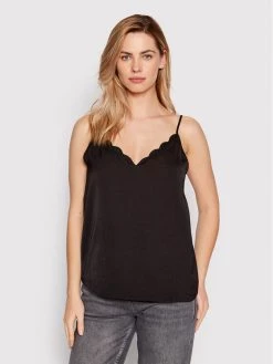 ONLY Γυναίκες Tops Τοπ Debbie 15176550 Μαύρο Loose Fit