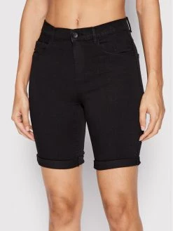 ONLY Γυναίκες Τζιν Σορτς Τζιν σορτσάκια Rain 15176847 Μαύρο Skinny Fit
