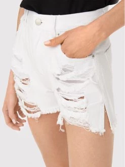 ONLY Γυναίκες Τζιν Σορτς Τζιν σορτσάκια Happy 15261927 Λευκό Regular Fit -Φτηνός Only Κατάστημα unnamed file 1770