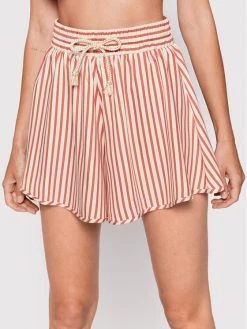 ONLY Γυναίκες Υφασμάτινα Σορτς Σορτς υφασμάτινο Sweet 15256303 Πορτοκαλί Relaxed Fit