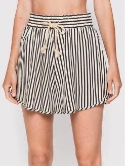 ONLY Γυναίκες Υφασμάτινα Σορτς Σορτς υφασμάτινο Sweet 15256303 Μαύρο Relaxed Fit