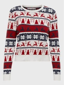 ONLY Γυναίκες Πουλόβερ Xmas 15272170 Έγχρωμο Regular Fit