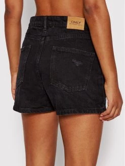ONLY Γυναίκες Τζιν Σορτς Τζιν σορτσάκια Jagger 15245695 Μαύρο Mom Fit -Φτηνός Only Κατάστημα unnamed file 1827